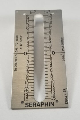 Test Measure Gauge Plate - item # E80471