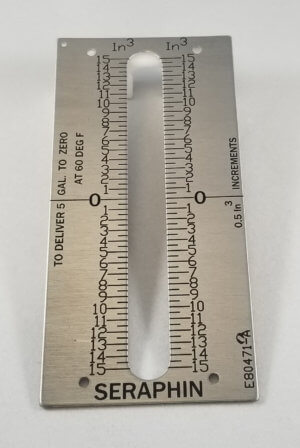 Test Measure Gauge Plate - item # E80471