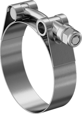 CLAMP, T-BOLT 2-5/16"ID TO 2-5/8"ID SS