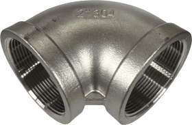 PIPE ELBOW 90 2" SCH 40 THRD 304S/S
