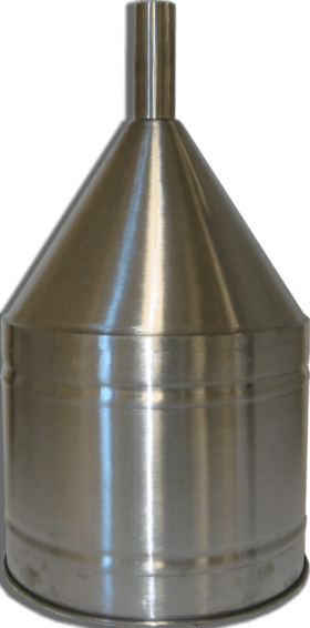 Stainless Steel Long Funnel DEF Version