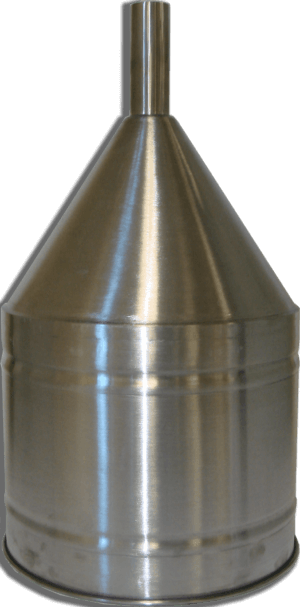 Stainless Steel Short Funnel DEF Version