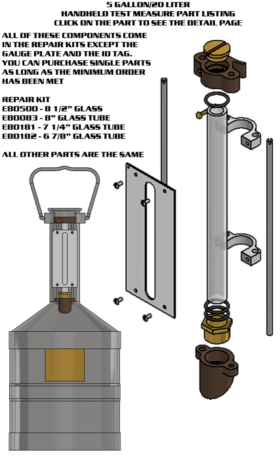 Test Measure Spare Parts